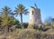 An ancient Spanish water works fallen into disrepair