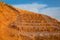 Ancient staircase on the mountain slope