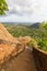 Ancient staircase in Sigiriya, Sri Lanka