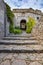 Ancient stairs in Doria Castle in Porto Venere, Italy.