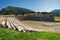 The ancient Statium in Messene, Greece