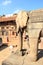 Ancient statues in Bhaktapur.