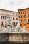 ancient statues on Fountain of Neptune