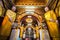 Ancient statues inside Pagoda Myanmar