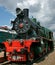 Ancient steam locomotive