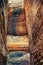 Ancient stepwell `Adi Kadi Vav` in Upperkot Fort