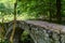 Ancient stone bridge near Mirveti waterfall