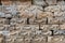 Ancient stone carved frieze of Portico of Tiberius in Aphrodisias, Turkey