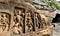 Ancient stone carvings of Neelkantha temple, Kalinjar fort, UP, India