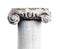 Ancient stone classic column on white background