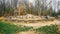 Ancient stone dolmen in North Western Caucasus, Russia