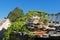 Ancient stone house roof, Humac village on Hvar island, Croatia