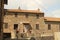 Ancient stone houses in the village of Pereta near Magliano