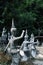 Ancient stone statues in Secret Buddhism Magic Garden, Koh Samui