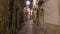 Ancient street of Syracuse Siracusa, Sarausa at night-- historic city in Sicily, Italy Ken burns effect