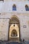 Ancient streets and buildings in the old city of Jerusalem