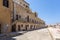 The ancient structures on top of the Firka Venetian Fortress in Chania, Crete