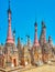 Ancient stucco stupas of Kakku Pagodas, Myanmar