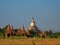 The ancient stupas in Bagan