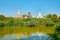 The ancient stupas of the Buddhist Monastery, Ava