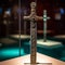 Ancient Sword Display At British Heritage Library In London