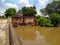 Ancient temple on the bank of Betwa river in Lucknow