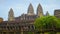 Ancient temple complex - Angkor Wat in Cambodia