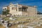 Ancient Temple Erechtheion in Acropolis Athens Gre