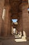 The ancient temple of Ramesseum in Luxor, Egypt, Africa