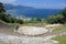 Ancient Theatre Acropolis on the island of Thassos