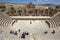 The ancient theatre ruins at Jarash in Jordan.