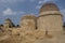 Ancient tomb in a cemetary the Absheron Peninsula, Azerbaijan