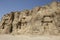 Ancient tombs of Achaemenid kings at Naqsh-e Rustam in the north