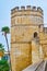 The ancient tower of Alcazar, Jerez, Spain