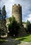 Ancient tower in Aosta, Italy