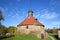 Ancient Tower Lars Torstensson, golden autumn. Korela, Priozersk