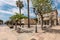 Ancient town hall building and square in Vilassar de Mar