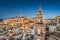 Ancient town of Matera at dusk, Basilicata, Italy