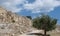 The ancient town of Mycenae on the peninsula Peloponnese. Greece. 06. 19. 2014. Landscape of the ruins of ancient Greek architectu