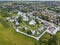 The ancient town of Suzdal. View from the bell tower of the Venerable. Gold ring of Russia. Vladimir region.