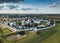 The ancient town of Suzdal. View from the bell tower of the Venerable. Gold ring of Russia. Vladimir region.