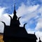 Ancient traditional Borgund Stave Church remains standing in Norway