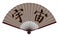 The Ancient Traditional Chinese Fan With The Chinese Word `The Universe` On It