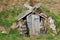 Ancient traditional turf house in Iceland