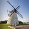Ancient traditional windmill on the Seidla, Estonia