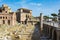 Ancient Trajan`s market in Rome