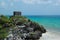 Ancient Tulum ruins in Quintanta Roo, Riviera Maya, Mexico