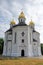 Ancient Ukrainian Orthodox Church. Ukrainian baroque architecture. Catherine`s Church is a functioning church in Chernihiv,