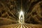 Ancient underground passage beneath Cholula pyramid