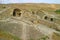 The Ancient Uplistsikhe Cave Town on the Rocky Massif of Mtkvari Riverbank, Georgia